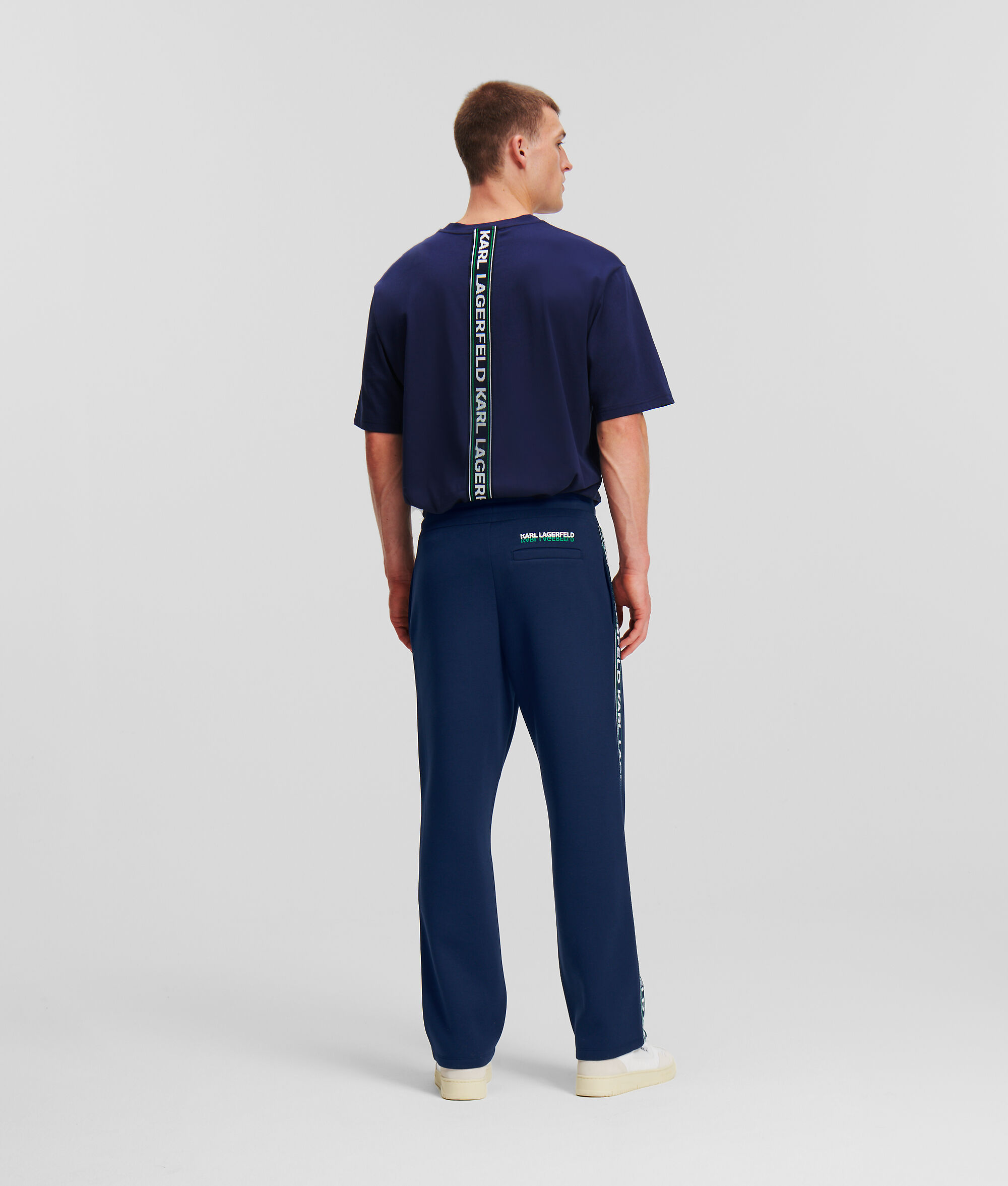 (image for) User-Friendly KARL LOGO TAPE SWEATPANTS